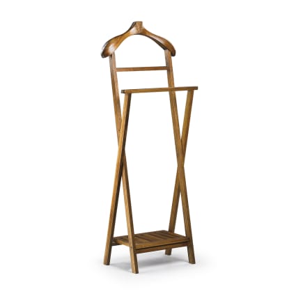 Herrendiener aus Holz, braun Star