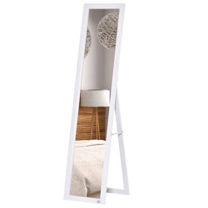 Miroir sur Pied Rectangulaire, Miroir Mural en Style Contemporain, Bord