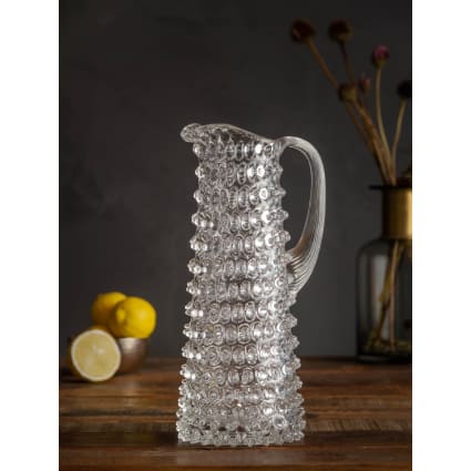 Pichet Transparent - La Soufflerie - Verre recyclé soufflé bouche