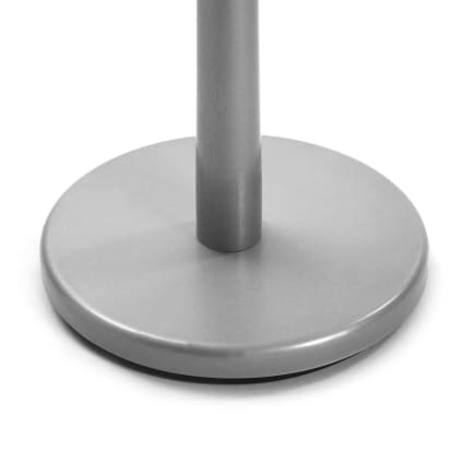 Perchero de pie para entrada o pasillo en metal gris