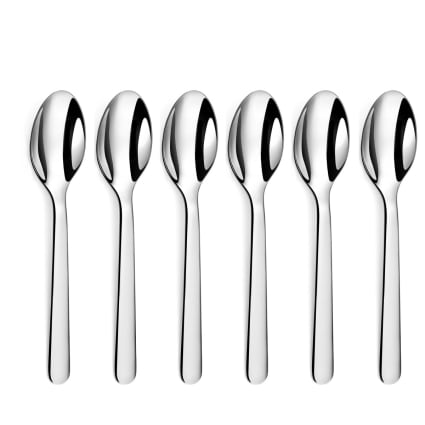 Lot De 24 Cuillères à Café En Acier Inoxydable 15,2 Cm - Qualité Alimentaire, Passe Lave-Vaisselle