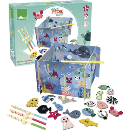 Jeu de société - Noname - Pêche à la ligne - 45 poissons - Mixte - 3 ans et plus Jeu de société - Noname - Pêche à la ligne - 45 poissons - Mixte - 3 ans et plus