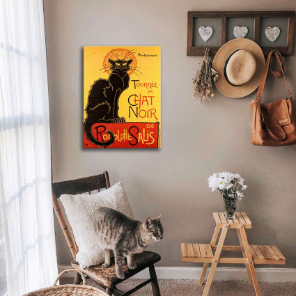 CHAT NOIR H. BALLOT Rbsw - POSTER HQ 40x60cm d'une AFFICHE VINTAGE