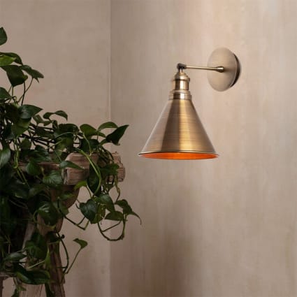 Lampe Murale Vintage – Générique – Occasion – Avec Marques D'usure