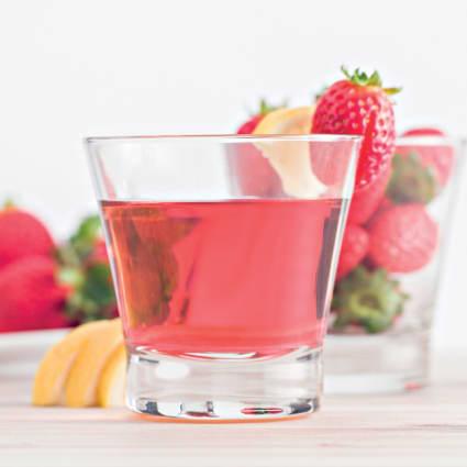 Boîte de 12 gobelets 35,5 cl argent en verre | Maisons du Monde