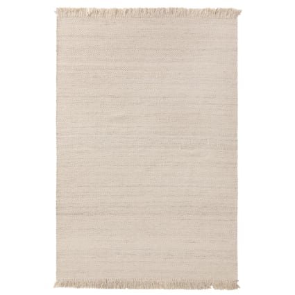 Wollteppich cream 160x230 Lars