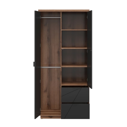 Armoires de rangement de bureau blanc ajustables à la mode en métal avec armoire, 2 tiroirs et porte verrouillable
