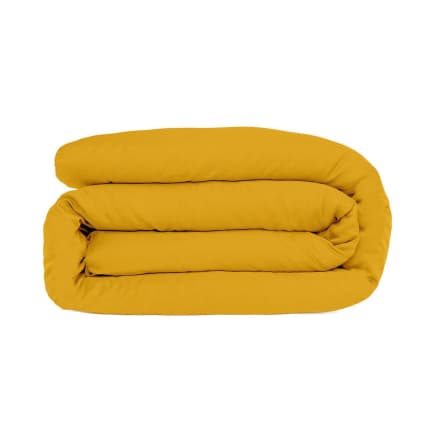 Parure copripiumino in cotone Claes Giallo Matrimoniale | Leroy Merlin