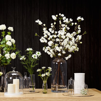 Sharplace Vase à Fleurs En Céramique, Composition Florale, Polyvalent