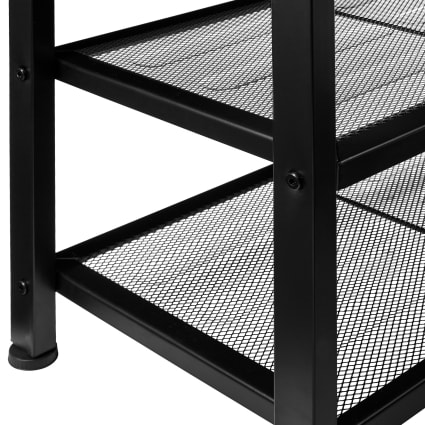 tectake Scarpiera Sheffield 100 x 30,5 x 93 cm - industriale