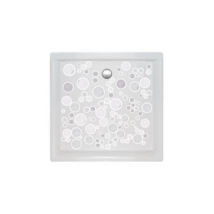 Adesivi Antiscivolo Per Vasca Da Bagno Relaxdays - Set 30 Stelle Marine, Trasparenti, Autoadesivi