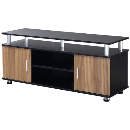 Mobile porta tv fino a 55'' con armadietti alluminio Maisons du