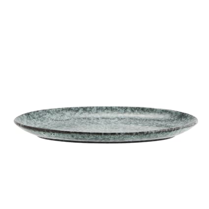 Petit Plat En Céramique Bleu Ciel - Vintage - Voir Description