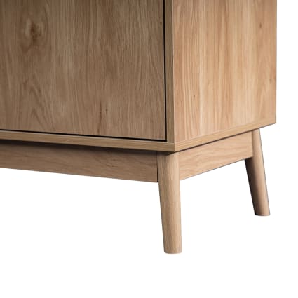 TV-Mbel mit 2 Tren und 2 Regalen aus Bambus und MDF, braun Natural |  Maisons du Monde