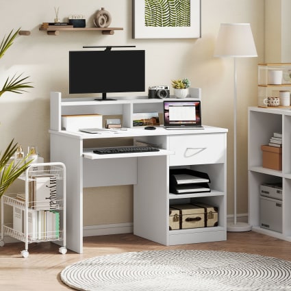 Scrivania per computer bianchi per la casa | Acquisti Online su