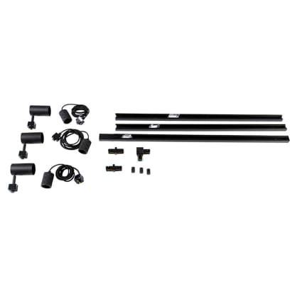 Qazqa Cavalux Lampada A Sospensione Design Nero – Attacco E27, Cavo Lungo 510 Cm, Dimmerabile Con Dimmer Esterno