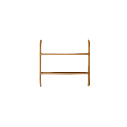 Kinder-Wandregal aus Rattan Marius