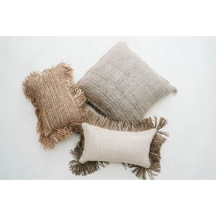 Housse De Coussin Rayée Rectangulaire, Ghani Multicolore La