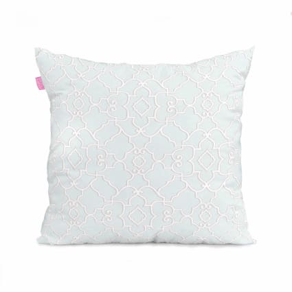 Federe Per Cuscino Batmerry 50x50 Cm, Set Da 2, Verde Con Fiori Di Ciliegio Sakura, Doppio Lato, Cerniera Nascosta, Per Divano E Letto - 3