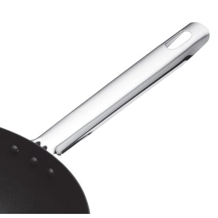 Wok En Acier Carbone School Of Wok 35,6 Cm - Wok Star Avec Poignée Bambou