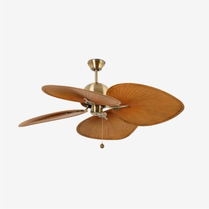 Depuley Ventilatore Da Soffitto Silenzioso Con Luce LED 132 Cm – Esterno/interno, Telecomando E App, 5 Velocità, Timer, Motore DC Reversibile