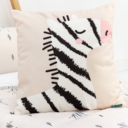Funda cojín Infantil Cebra Animal Maisons du Monde