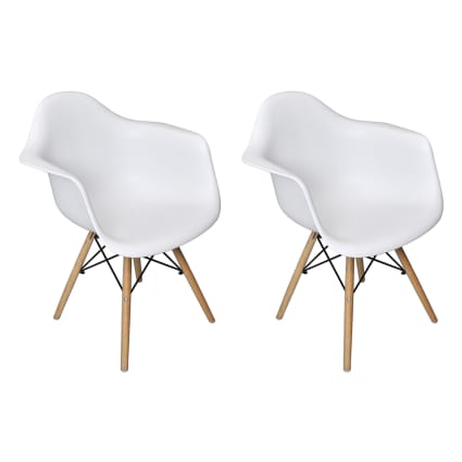 Casa Moderna Sedute Per Sedie In Plastica Sedia In Plastica Bianca