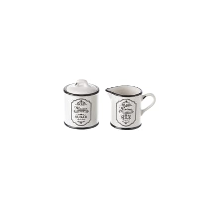 Deco Line Sucrier En Céramique Blanc Avec Couvercle En Bois 8cm - Élégant Et Pratique Pour Votre Cuisine