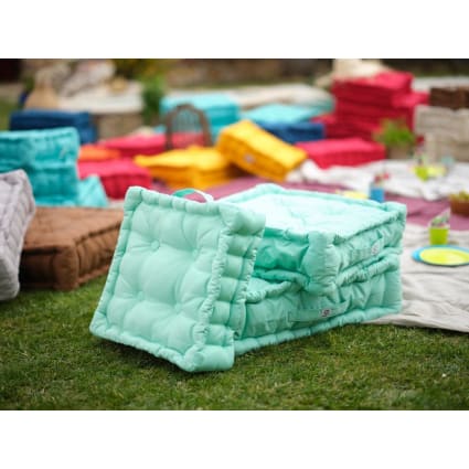 Set Di 2 Cuscini Imbottiti Quadrati 40x40 Cm - Morbidi, In Poliestere, Per Divano, Camera Da Letto, Auto, Con Imbottitura Premium 270g - 5