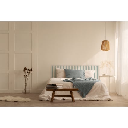 Gepolstertes Kopfteil Aus Schwarzem Stoff – 140x100 Cm – Gesamthöhe 60 Cm, Dicke 8 Cm – Mit Buchenholz-Füßen