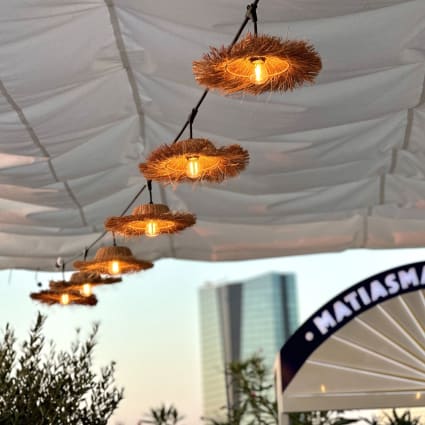 HAWAII CONNECTABLE Lichterkette – 6m, 10 E27 Birnen, Aneinandersteckbar – Boho-Deko Für Garten, Terrasse, Wohnzimmer