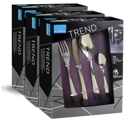 Amefa 192300WV70F92 - Cubertería (48 Piezas, Incluye Cubiertos Para
