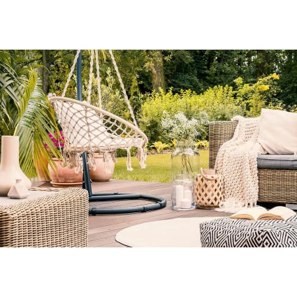 Maisons Du Sedia Sospesa Per Due Sedia Sospesa A Dondolo Beige In