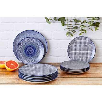 Piatti Di Insalata Colorati Piatti La Cena In Porcellana Pasta Bistecca, Set Di 6 Da 28,93 € | DHgate