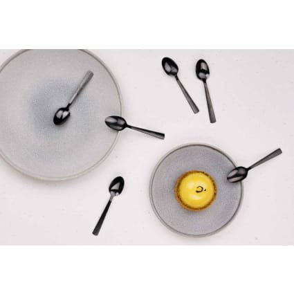 6er Set kleinen löffeln - Schwarz Nude