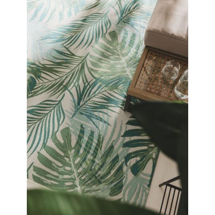 Tappeto Esterno Interno Design Moderno - Beige - 120 X 160 Cm - CALGARY