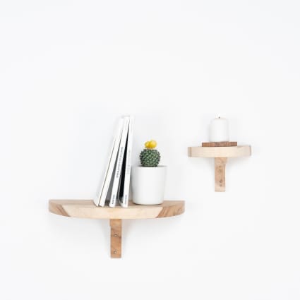 Rang estante madera de trembesí 20,5x12,5x14,5cm. Rang | Maisons du Monde