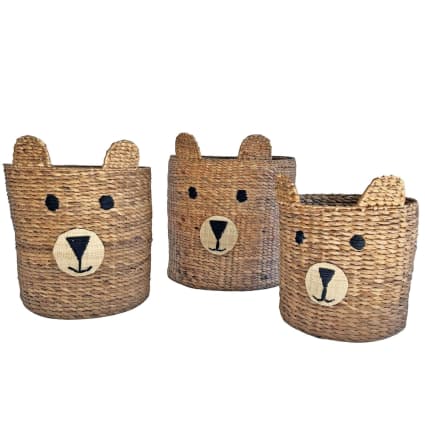 Panier De Rangement En Corde De Coton - Petit Bac Organisateur 25x18cm Pour Jouets, Linge, Accessoires - Déco Chambre, Salon, Bureau - 2