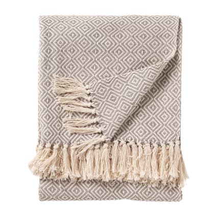 Plaid in cotone grigio 125x150-Jasmin cropped-1