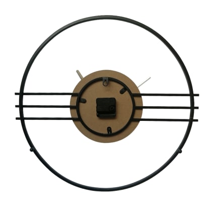 Horloge Murale Moderne Rectangulaire 30,5 Cm | Silencieuse, Sans Tic-tac | Cadre Acrylique, Chiffres Grands