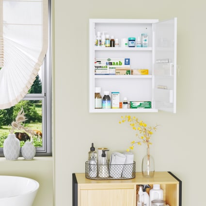 Armoire à pharmacie Culinorm avec serrure - 35cm x 45 cm x 15 cm