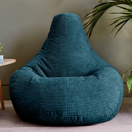 Pouf Rond XXL en Velours Côtelé | 30 Jours d'Essai Pouf Rond XXL en Velours Côtelé | 30 Jours d'Essai