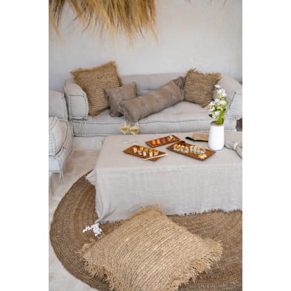 Mantel de lino beige 150x150-2025_summer cropped-4