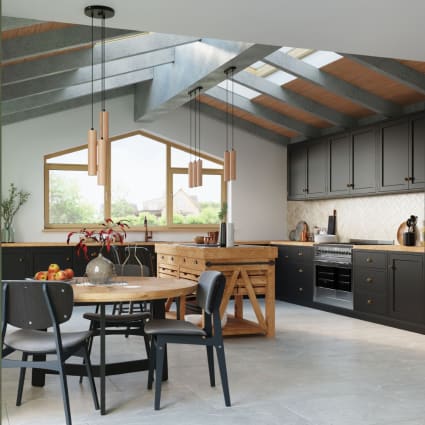 Lampada a sospensione naturale legno-Lino cropped-5