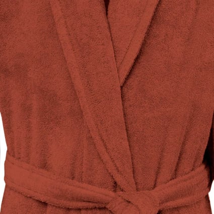 Peignoir De Bain Col Châle 70% Coton 30% Bambou - Ultra Doux, Absorbant, Hypoallergénique, Tailles S à XXL - 7