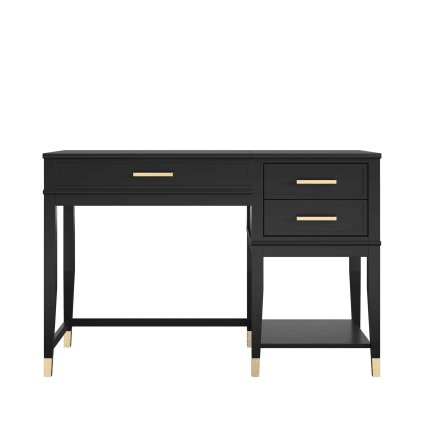Scrivania Per Computer Portatile Rotante Con Ruote - Tavolo Da Letto Regolabile In Altezza 63-95 Cm - Piano 56,5x37 Cm In Pannello Di Densità - Nero