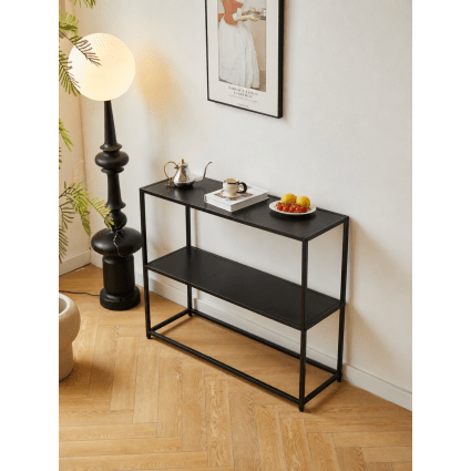 Konsolentisch aus Metall Schwarz