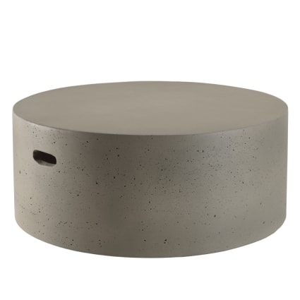 Table basse de jardin ronde en béton Hans D79