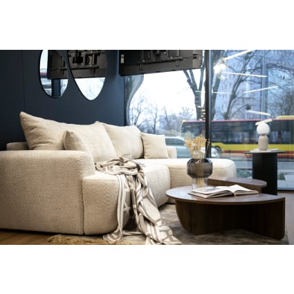 kerzenständer aus keramik Storefactory Lidatorp Kerzenhalter weiß glänzend groß - CHEZ SOPHIE Günstige Kunstpalmen online kaufen