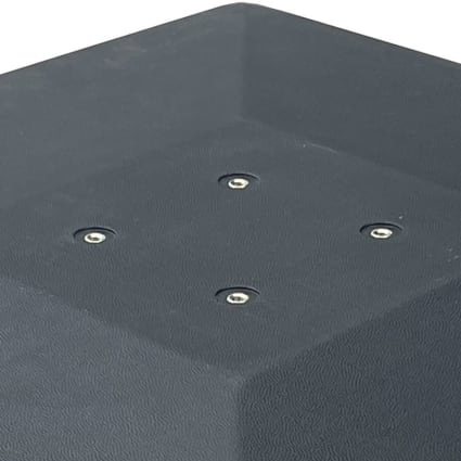 Bassins Avec -design Usage Blanchisserie Pieds En Ciment Gris Taille CM